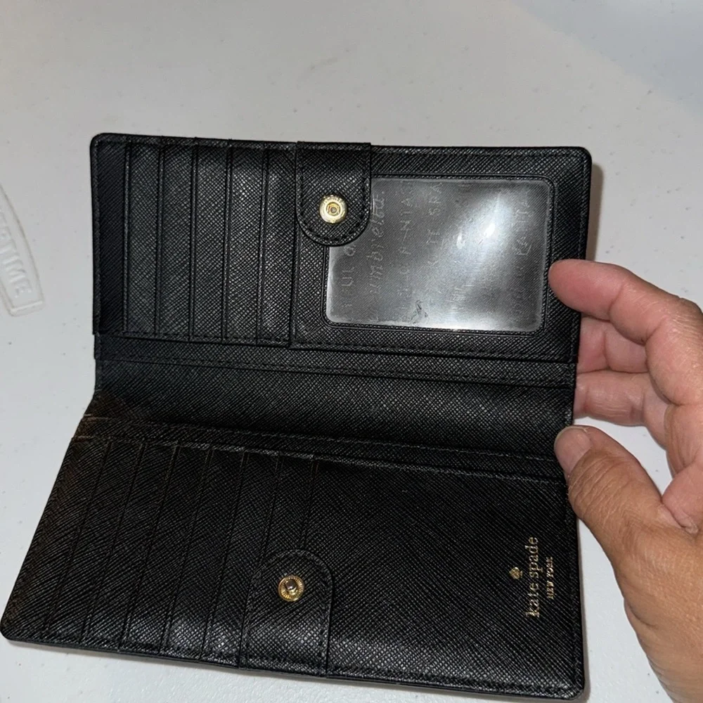 Kate Spade New York Cedar Street Dot Lacey Leather Wallet
